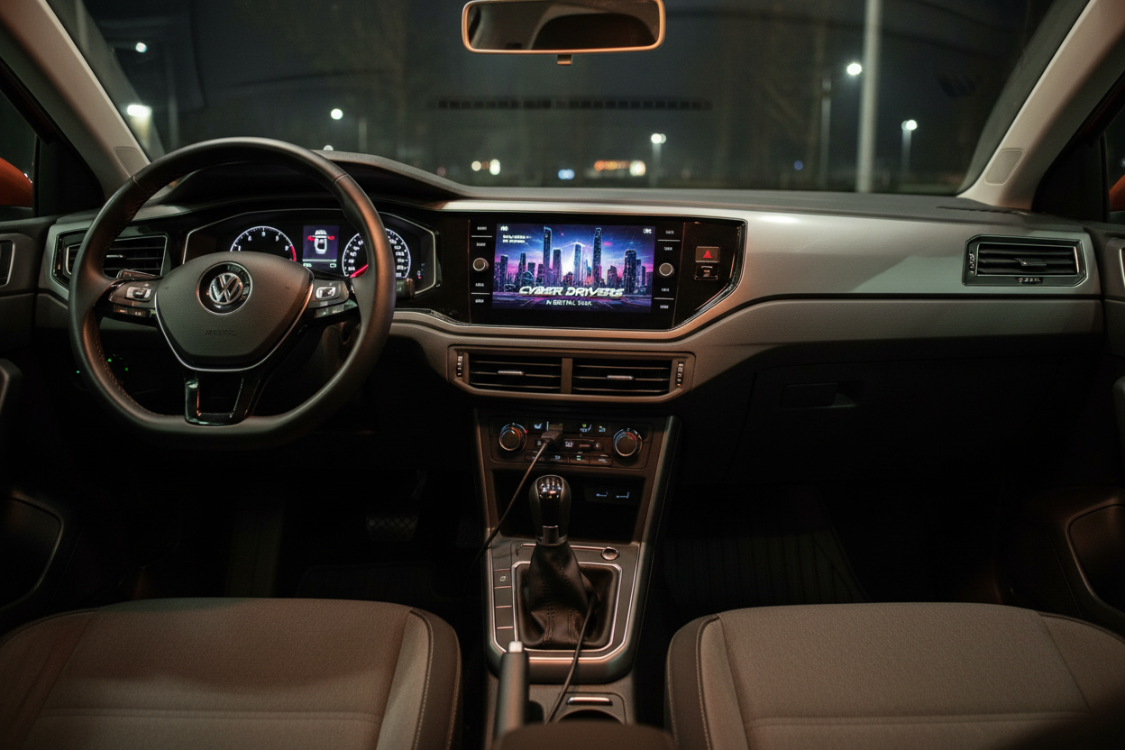 CarPlay Box in Polo met Netflix